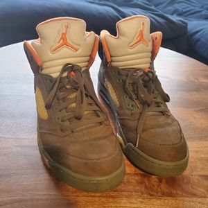 Jordan retro 5 olive 2006